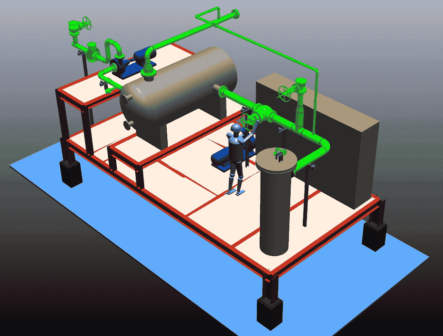 Skid Mounted Grease Plant